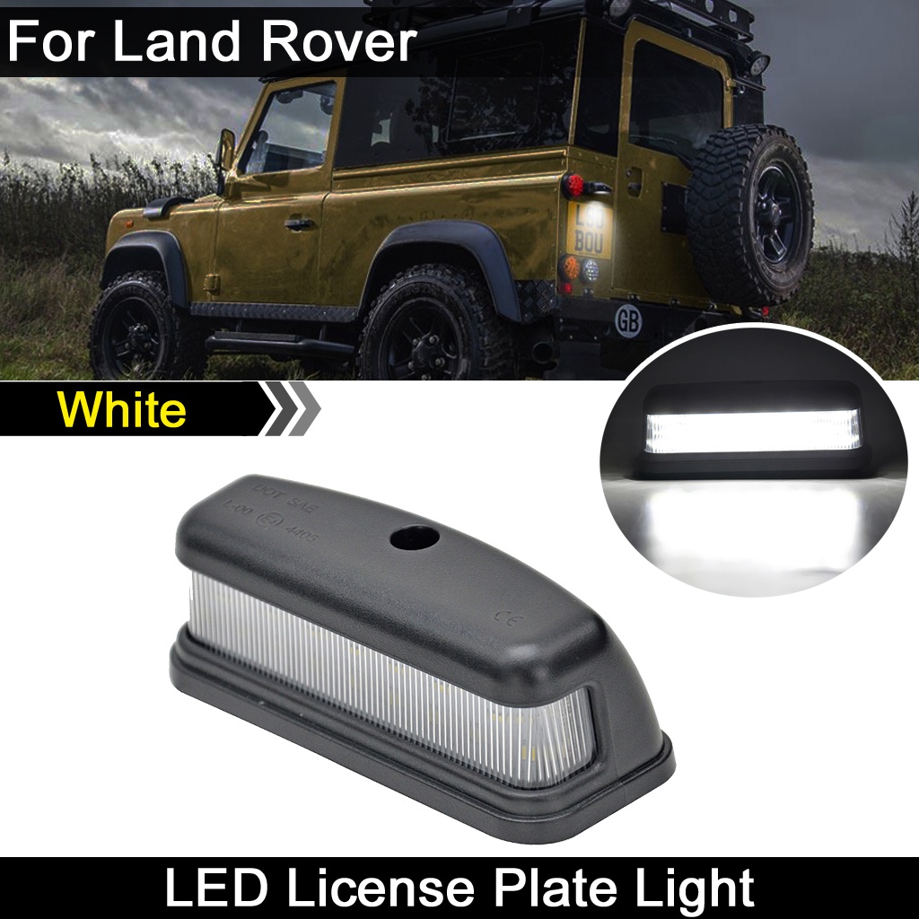 หลอดไฟ-led-ติดป้ายทะเบียนรถยนต์-สีขาว-สําหรับ-land-rover-series-2-2a-3-defender-90-110-130-ทุกรุ่น-1-ชิ้น