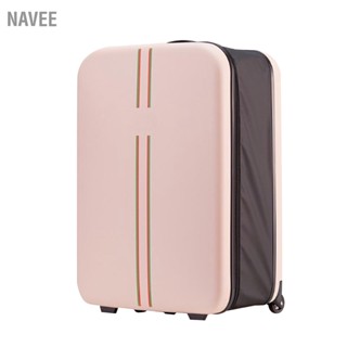 NAVEE กระเป๋าเดินทาง Case Shock Absorption กันน้ำป้องกันการเปลี่ยนรูปกรณีรถเข็นพับได้สำหรับการเดินทาง