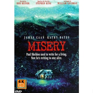 หนัง DVD ออก ใหม่ Misery อ่านแล้วคลั่ง (เสียง อังกฤษ ซับ ไทย/อังกฤษ) DVD ดีวีดี หนังใหม่