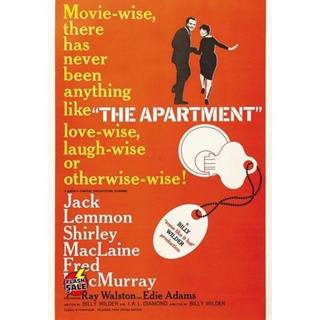 DVD ดีวีดี The Apartment (1960) ภาพ ขาว-ดำ (เสียง อังกฤษ | ซับ ไทย/อังกฤษ) DVD ดีวีดี