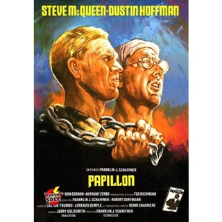 DVD ดีวีดี Papillon (1973) ปาปิยอง ผีเสื้อเสรีที่โหยหาอิสรภาพ (เสียง ไทยมาสเตอร์/อังกฤษ ซับ ไทย/อังกฤษ) DVD ดีวีดี