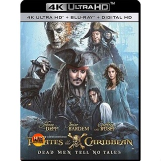 4K UHD 4K - Pirates of the Caribbean Dead Men Tell No Tales (2017) สงครามแค้นโจรสลัดไร้ชีพ 5 - แผ่นหนัง 4K UHD (เสียง En