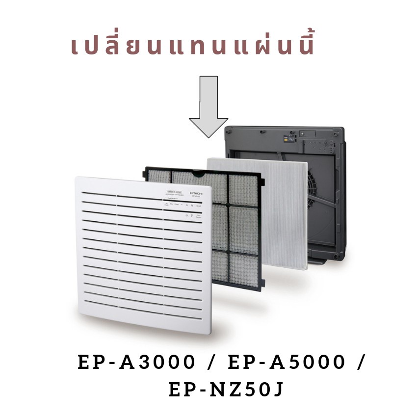 Hitachi air purifier epa3000 deals