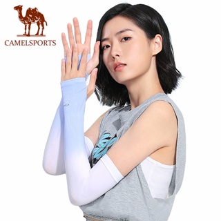 CAMEL SPORTS ผ้าคลุมแขน กันแดด ระบายอากาศ ให้ความอบอุ่น เหมาะกับฤดูร้อน สําหรับขี่จักรยาน วอลเลย์บอล ทุกเพศ