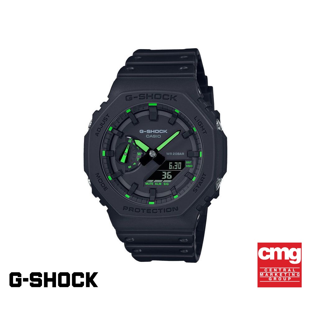 ภาพหน้าปกสินค้าCASIO นาฬิกาข้อมือผู้ชาย G-SHOCK รุ่น GA-2100-1A3DR นาฬิกา นาฬิกาข้อมือ นาฬิกาผู้ชาย