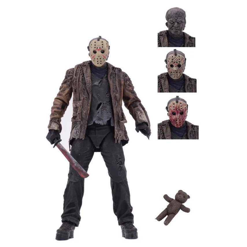 โมเดลตุ๊กตาฟิกเกอร์-neca39725-freddy-vs-jason-freddy-vs-jason-jason-ขนาด-23-ซม