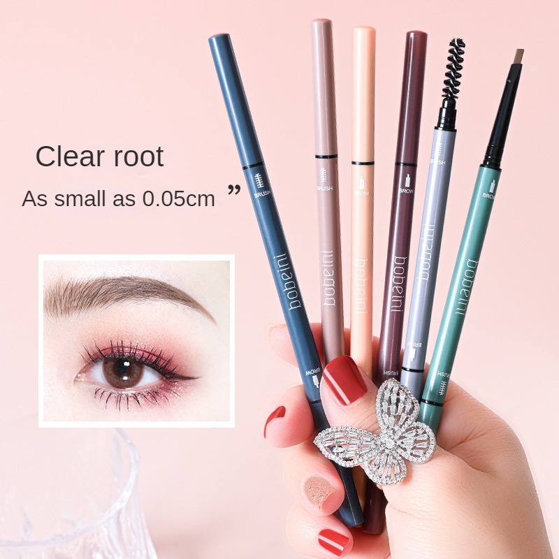 bobeini-แปรงดินสอเขียนคิ้ว-double-ended-automatic-eyebrow-pencil-waterproof-sweat-proof-eyebrow-pencil-with-brush-ame1