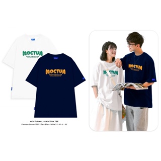 2023Nocturnal Noctua Tee Cotton 100% Local Brand Unisex Wide Sleeve T-shirt