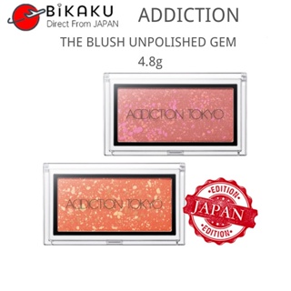 【Japan Limited Edition】Addiction Tokyo The Blush บลัชออนปัดแก้ม อัญมณี 4.8 กรัม สําหรับแต่งหน้า