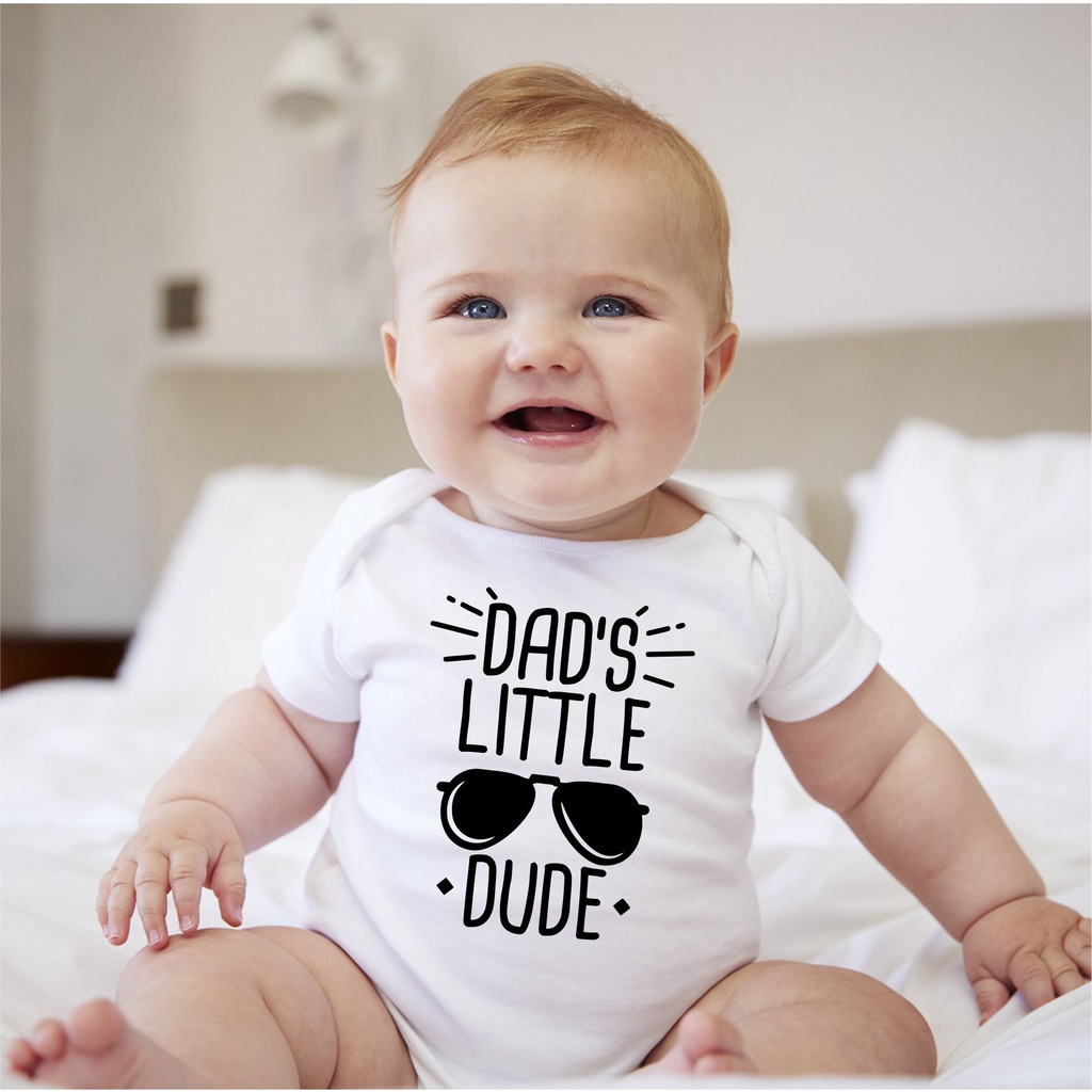 fkef-onesies-dads-little-dude-ของเล่นสําหรับเด็ก