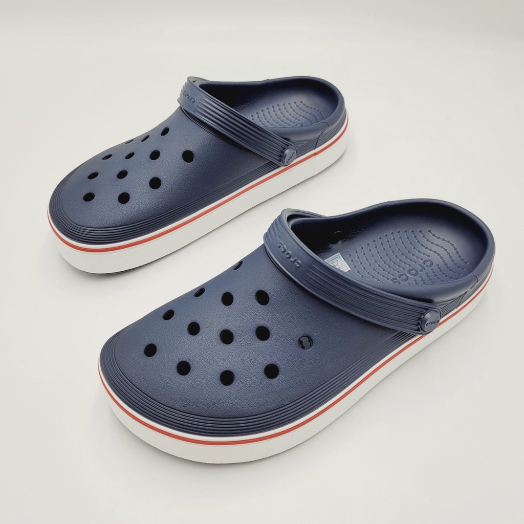 รองเท้าลำลองแฟชั่น-สไตล์-crocs-crocband-clean-clog