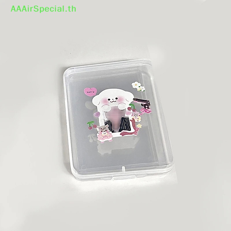 aaairspecial-กล่องพลาสติกใส-ขนาดเล็ก-สําหรับใส่โฟโต้การ์ด