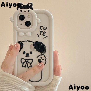 เคสโทรศัพท์มือถือแบบใส ลายการ์ตูนลูกสุนัขน่ารัก รวมทุกอย่าง สําหรับ Iphone 12 14max 11 13 pro 8IHW
