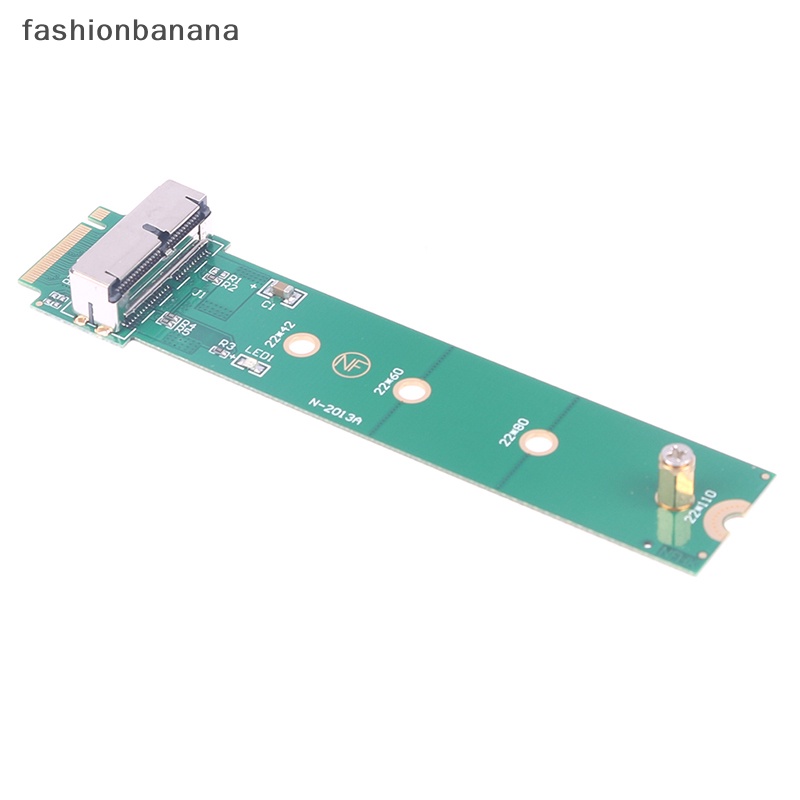 fashionbanana-อะแดปเตอร์แปลงสัญญาณ-ssd-เป็น-m-2-key-m-ngff-pci-e-สําหรับ-macbook-air-pro-12-16-pins