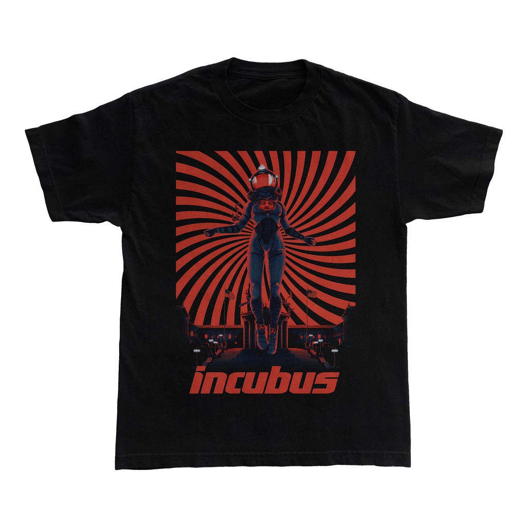 แฟชั่นใหม่ล่าสุด-เสื้อยืดผ้าฝ้ายcotton-เสื้อยืด-พิมพ์ลาย-incubus-band-rock-live-at-philadelphia-สไตล์วินเทจ-โอเวอร์ไซซ์s