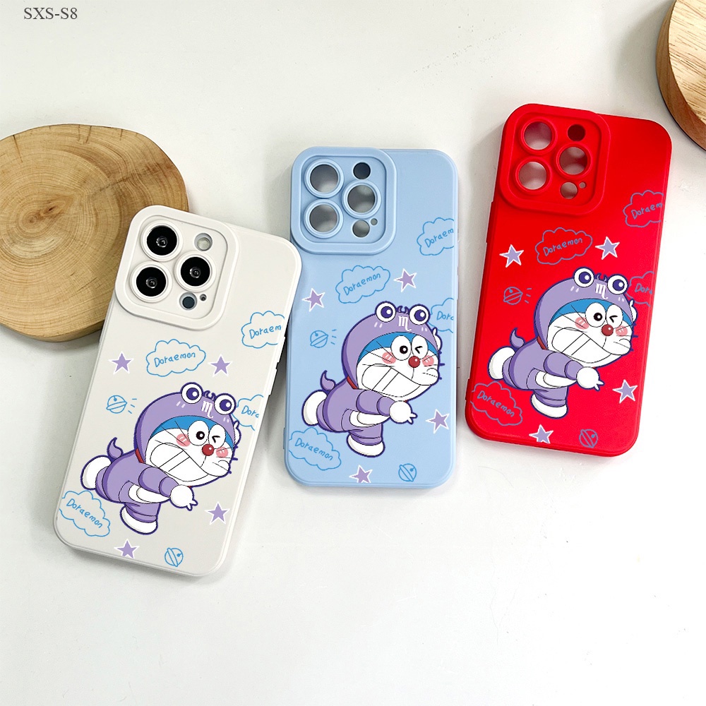 Samsung Galaxy S8 S9 S10 Plus S8+ S9+ S10+ เคสซัมซุง สำหรับ Doraemon เค