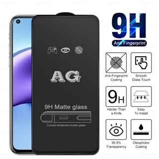 AG Tempered Glass for Xiaomi Redmi 7 8 9 10 9T POCO M2 M3 Redmi 9A 9C Redmi Note 7 8 Anti-Fingerprint Screen Protector