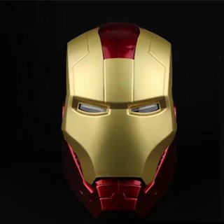 หมวกกันน็อคคอสเพลย์ Iron Man เรืองแสง 1/1 2023 สําหรับเด็ก และผู้ใหญ่