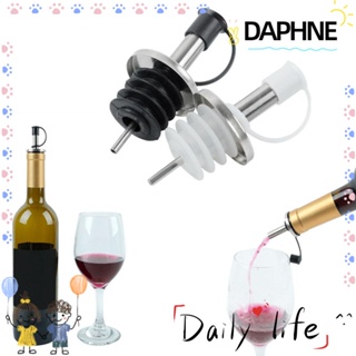 Daphne จุกปิดขวดไวน์สแตนเลสมัลติฟังก์ชั่นหลากสี 1/3 ชิ้น