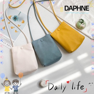 Daphne กระเป๋าถือ กระเป๋าสะพายข้าง หนัง ความจุขนาดใหญ่ สําหรับผู้หญิง