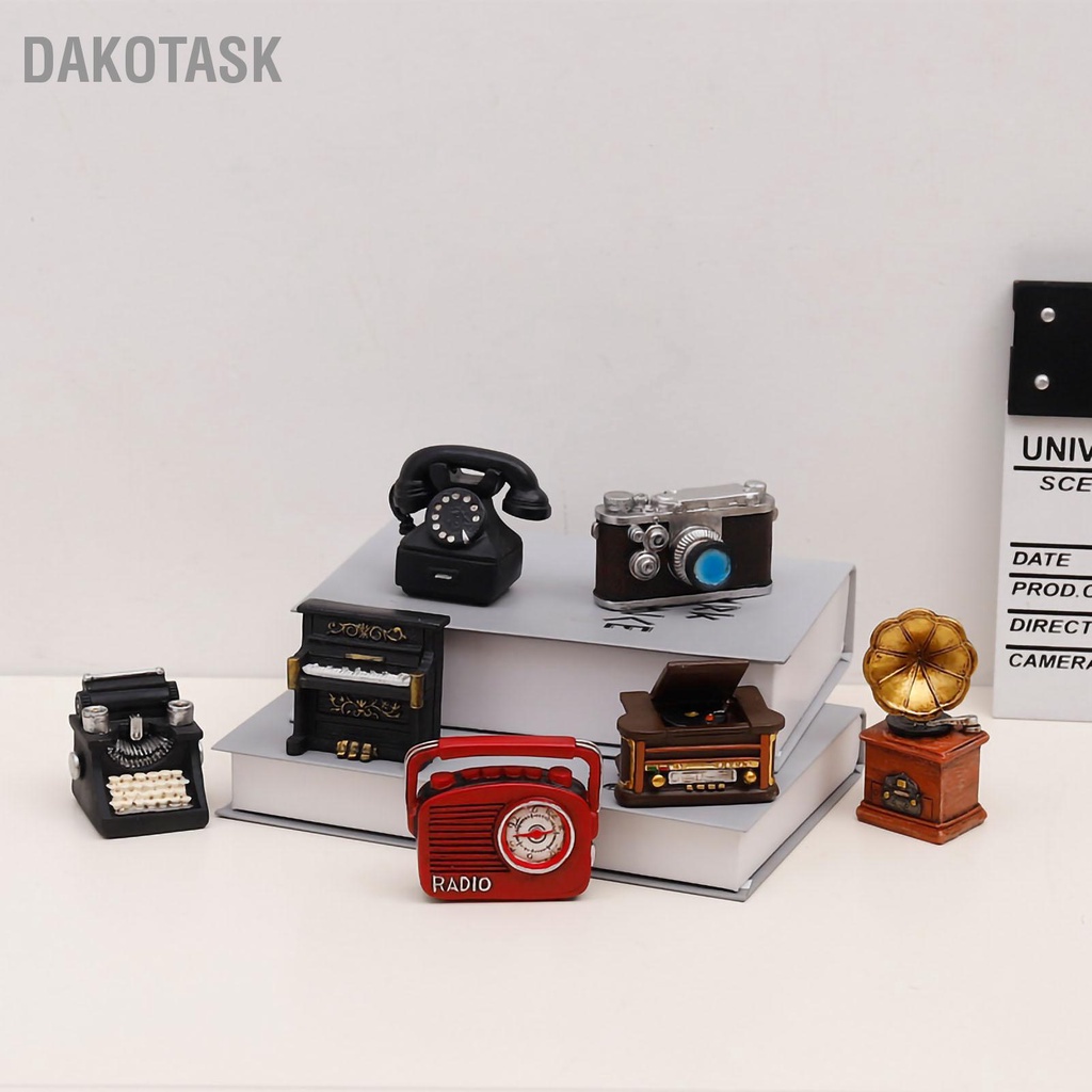 dakotask-retro-mini-รูปปั้นเรซิ่นเดสก์ท็อปงานศิลปะเครื่องประดับตกแต่งบ้าน-props-สำหรับหน้าต่างร้านเสื้อผ้า