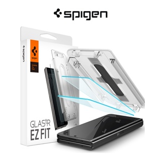 SPIGEN [2 แพ็ค] ฟิล์มกระจกนิรภัยกันรอยหน้าจอ 9H สําหรับ Samsung Galaxy Z Fold 5 EZ Fold 5