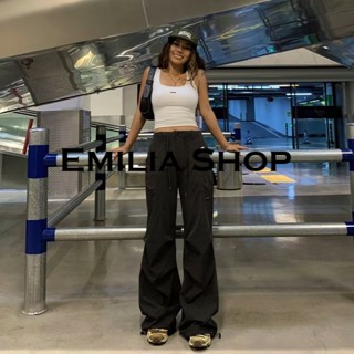 EMILIA SHOP BH&amp;SHOP กางเกงขายาว กางเกงขายาวผู้หญิง สไตล์เกาหลี  Stylish ทันสมัย Korean Style ทันสมัย A93L6YH 36Z230909