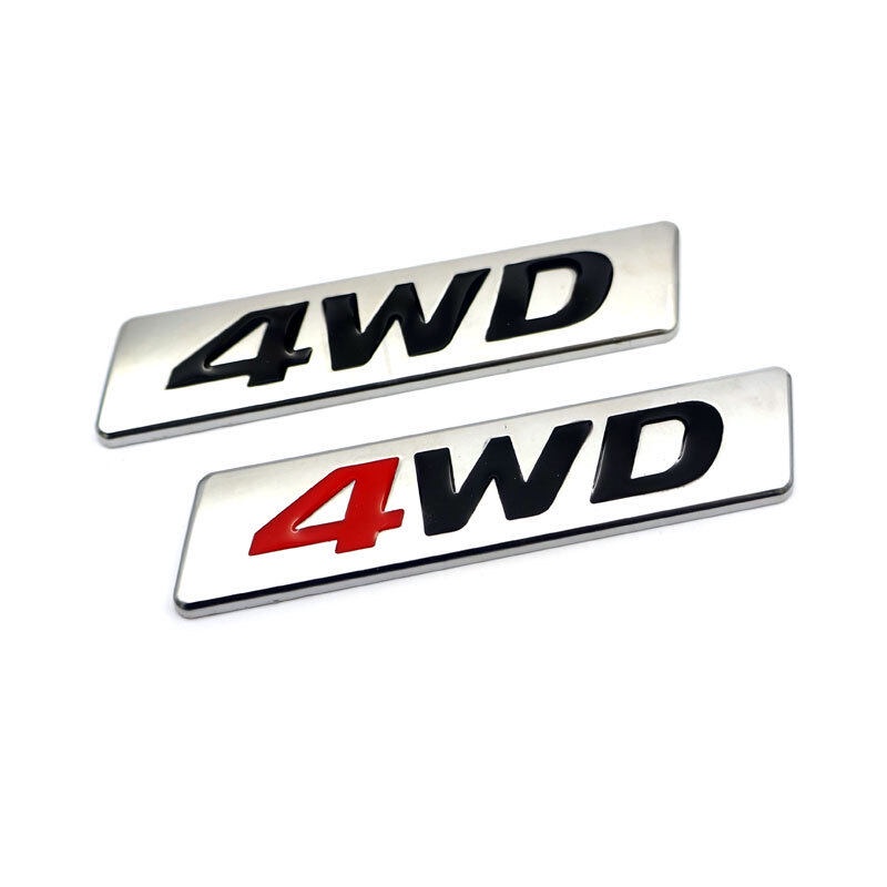 klnu-สติกเกอร์โลหะโครเมี่ยม-ลายตราสัญลักษณ์-3d-4wd-4x4-สําหรับติดตกแต่งรถยนต์-mercedes-amg-bmw-audi-ford-volkswagen-nissan-toyota-honda