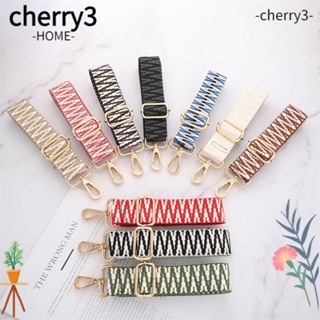 Cherry3 สายคล้องกระเป๋า แบบกว้าง ปรับได้ สําหรับผู้หญิง