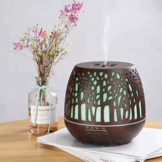 Aroma Diffuser Air Humidifier LED เครื่องกระจายกลิ่นหอมเครื่องเพิ่มความชื้นนาโน