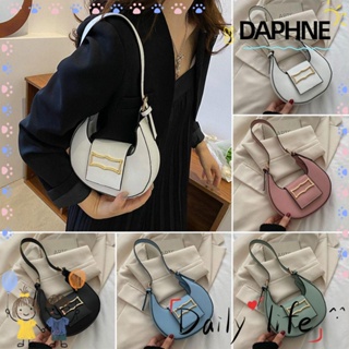 Daphne กระเป๋าสะพายไหล่ กระเป๋าถือ ลําลอง เรียบง่าย