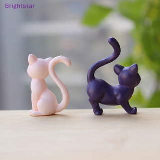 Brightstar ตุ๊กตาแมว PVC น่ารัก สําหรับตกแต่งสวน