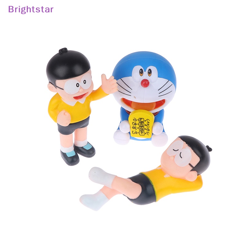 brightstar-โมเดลฟิกเกอร์-อนิเมะโดราเอมอน-ของเล่นสําหรับตกแต่งสวน