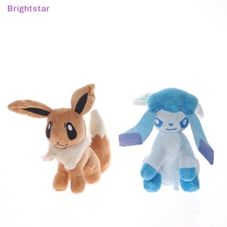 Brightstar ของเล่นตุ๊กตาโปเกม่อน Kawaii Eevee ขนาด 20 ซม. ของขวัญวันเกิด คริสต์มาส สําหรับเด็ก