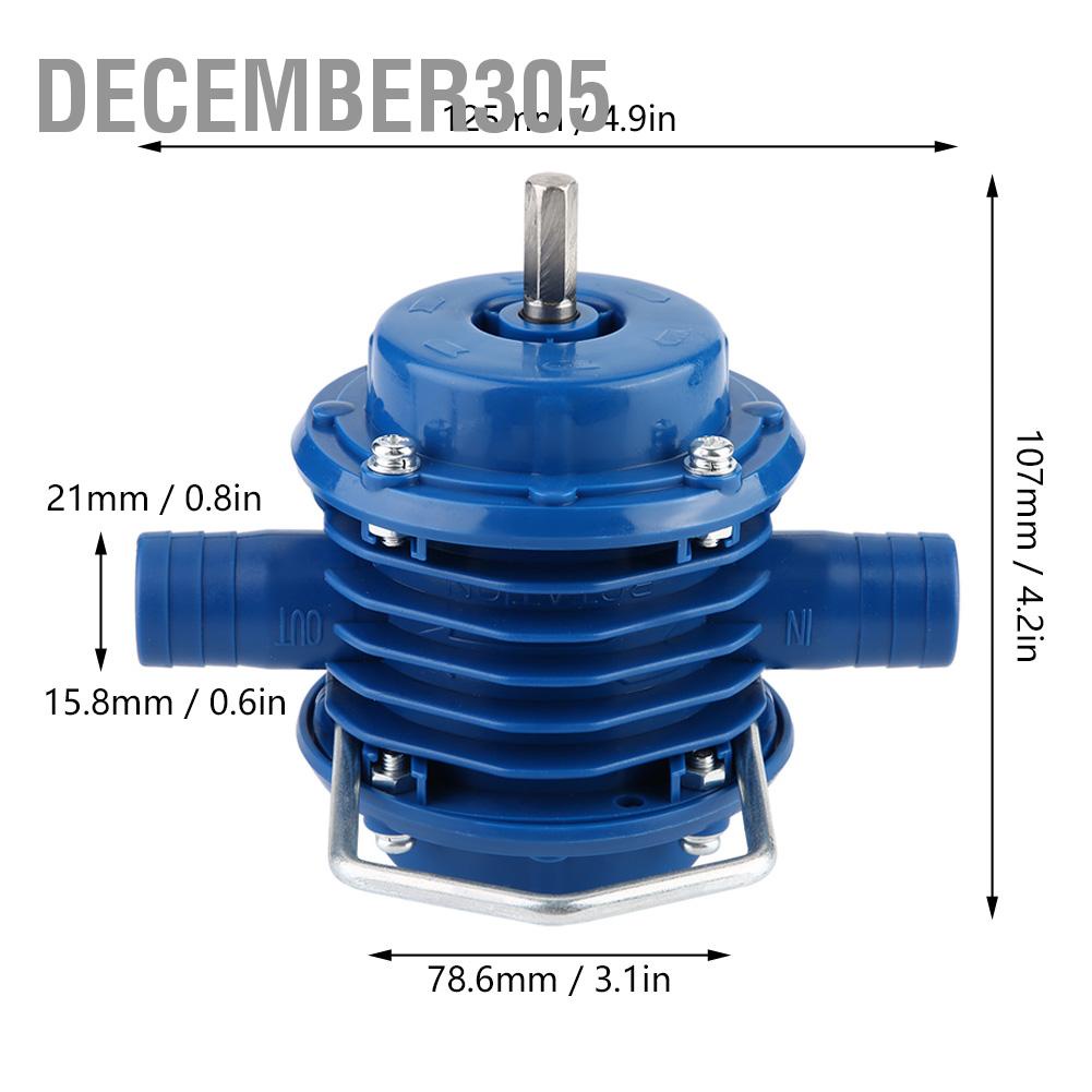 december305-blue-mini-self-priming-engineering-ปั๊มน้ำมือไฟฟ้าพลาสติกสำหรับสวนในบ้าน