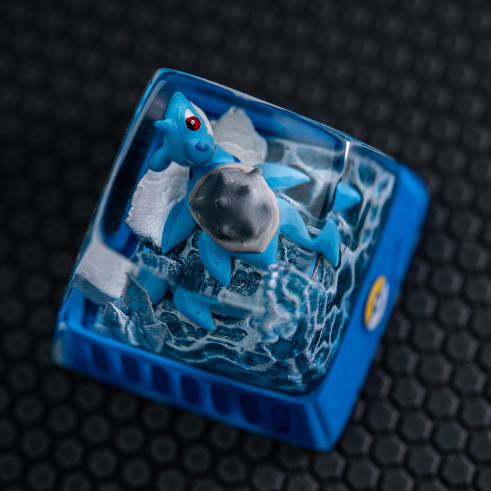 คีย ์ บอร ์ ดเชิงกล Pokémon Pokemon Resin Translucent Pokémon Keycap ...