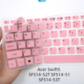 ใหม่ แผ่นฟิล์มซิลิโคน กันน้ํา สําหรับติดแป้นพิมพ์ Acer Swift5 SF514 52 SF514-52T SF514-51 SF514-53T [CAN]