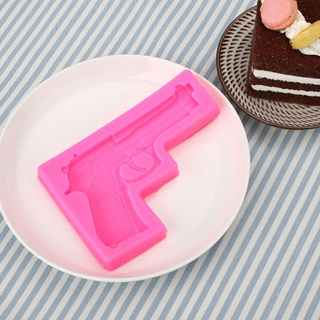 Gun Shaped Silicone Fondant DIY Chocolate Sugarcraft Cake Mold Baking Tool Clearance sale
