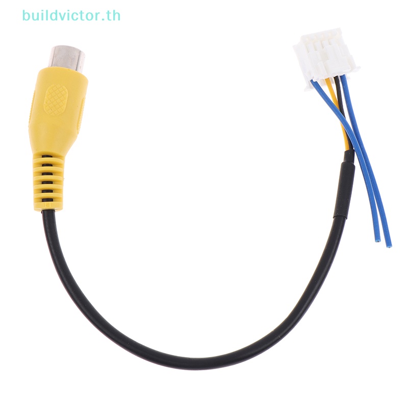 buildvictor-นวัตกรรมใหม่-และใช้งานได้จริง-อุปกรณ์เสริมรถยนต์-สายเคเบิลอะแดปเตอร์กล้อง-อินพุตวิดีโอ-10-pin-สําหรับ-android-th