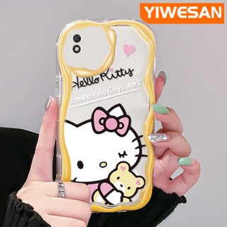 เคสมือถือ แบบนิ่ม แบบใส ลายการ์ตูนแมว หมี กันกระแทก สําหรับ Xiaomi Redmi 9C NFC Redmi 9A 9i A1 A2 POCO C31