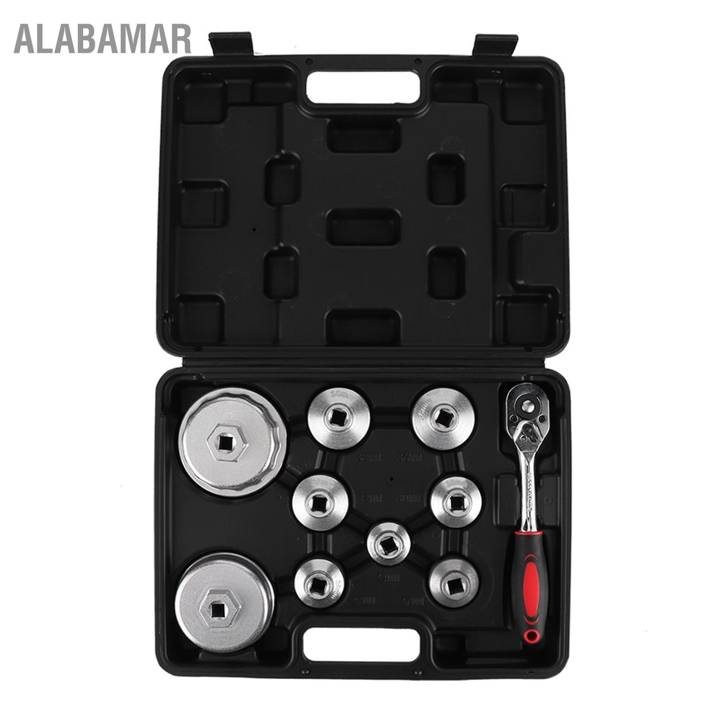 alabamar-10ชิ้น-เซ็ตuniversal-oil-filter-wrench-cap-socket-remover