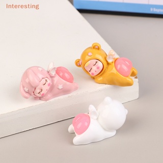 [Interesting] ตุ๊กตาฟิกเกอร์ รูปก้นพีช แพนด้า แมว หมู กระต่ายน่ารัก บีบคลายเครียด งานฝีมือ สําหรับตกแต่งโต๊ะ
