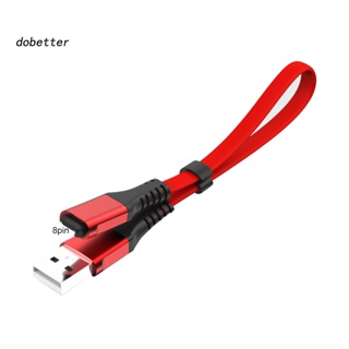 &lt;Dobetter&gt; สายชาร์จ USB Type-C 8Pin แบบพับได้ สําหรับใช้ในบ้าน