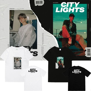 [S-5XL] Pre  เสื้อยืด Baekhyun EXO City Lights Hot Sale Tee