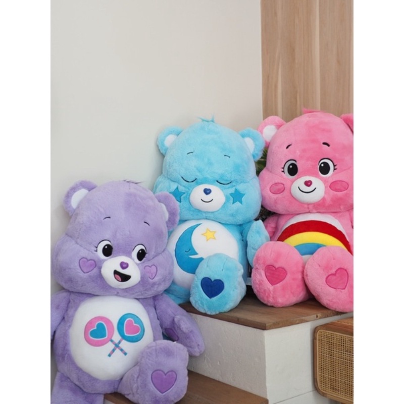 ลิขสิทธิ์ของแท้-care-bears-ของเล่นเด็ก-ดูแลหมี-ดูแลหมี-ดูแลตุ๊กตาหมี-ดูแลหมี-ดูแลหมี-กรณีดูแลหมีเท็ดดี้หมี-ตุ๊กตาหมีรุ้งน่ารัก-ของเล่นยัดไส้