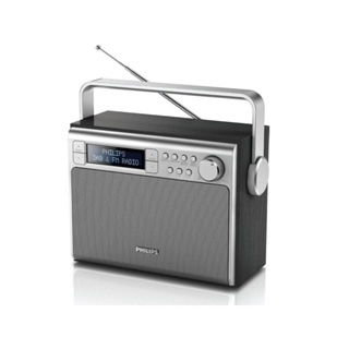 Philips AE5020S DAB+ FM วิทยุคลาสสิก แบบพกพา ใช้แบตเตอรี่ AC พร้อมจูนเนอร์