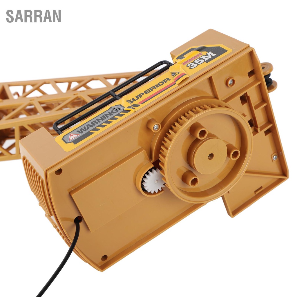 sarran-วิศวกรรมไฟฟ้ารถบรรทุกหนัก-light-music-รีโมทคอนโทรลแบบใช้สายยกของเล่นรถบรรทุกหนักสำหรับเด็ก