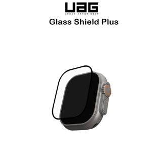 Uag Glass Shield Plus ฟิล์มกันกระแทกเกรดพรีเมี่ยม ฟิล์มสำหรับ Watch Ultra 49mm. Clear/Black (ของแท้100%)