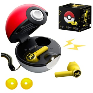 Takara-Tomy 2021 หูฟังอินเอียร์ไร้สาย Touch Control หูฟังอินเอียร์ การออกแบบ Pokeball ช่องชาร์จ 5.0