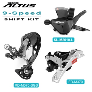 Shimano ตีนผีหลัง 2*9S ความเร็ว 3*9 18V FD-M2020 M370 Altus SL-M2000 27 ระดับ สําหรับจักรยานเสือภูเขา